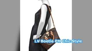 Louis Vuitton Boetie PM Tote Bolso elegante para todos los días