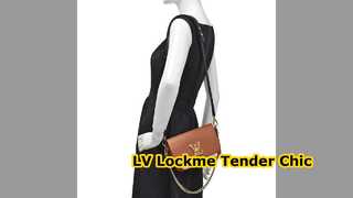 LV Lockme Tender Designer Bag Estilo de lujo