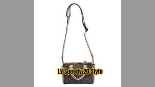 Bolso LV Speedy Bandouliere 20 Monogram Estilo de lujo