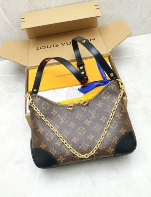 El monograma calificado negro Boulogne del OEM empaqueta los bolsos para mujer 2way Louis Vuitton M45831 de los monederos