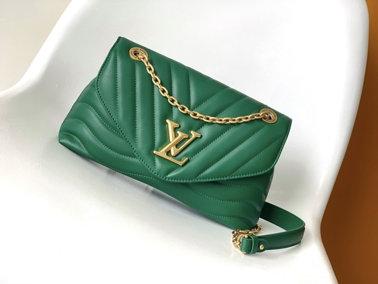 El LV Preloved calificó el bolso M58549 New Wave el bolso de cadena