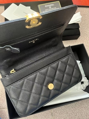 Cadena clásica del KWOC en la cartera Chanel Small Handbag AP3019