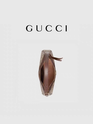 Pequeño bolso supremo GUCCI Ophidia de la axila del cuero de la lona del GG