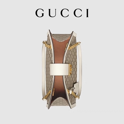 La lona suprema del medio del bolso del candado del GG Gucci modificó para requisitos particulares