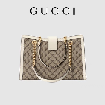 La lona suprema del medio del bolso del candado del GG Gucci modificó para requisitos particulares