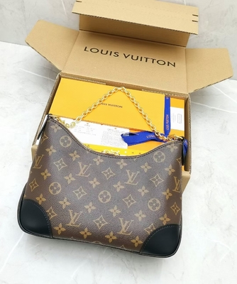 El monograma calificado negro Boulogne del OEM empaqueta los bolsos para mujer 2way Louis Vuitton M45831 de los monederos