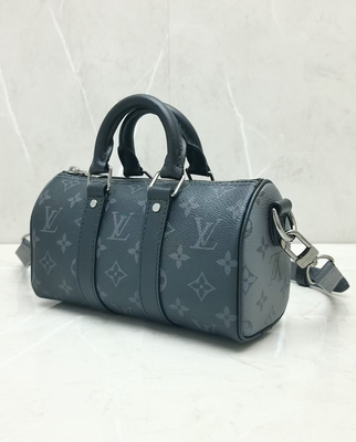 Bolso Louis Vuitton Monogram Canvas Keepall M45947 de Keepall XS del revés del eclipse