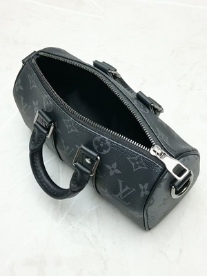 Bolso Louis Vuitton Monogram Canvas Keepall M45947 de Keepall XS del revés del eclipse