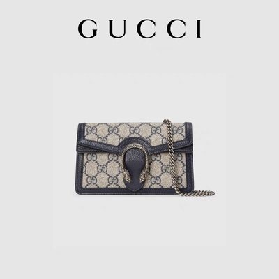 Bolso supremo CZ3457 del GG Mini Bag Suede Leather Chain de Dionysus de la lona revestida
