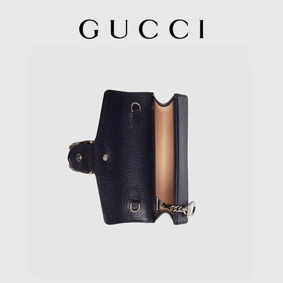 Bolso supremo CZ3457 del GG Mini Bag Suede Leather Chain de Dionysus de la lona revestida