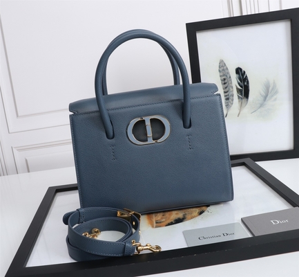 St Honoré Tote D6718 de Dior Branded Ladies Handbag Medium de la piel de becerro