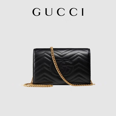 Bolso Marmont Matelassé Mini Bag Flap del GG Marmont