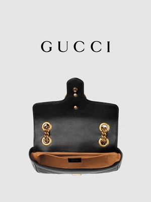 Bolso Marmont Matelassé Mini Bag Flap del GG Marmont