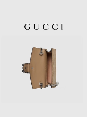 Pequeño GUCCI Dionysus embelleció a señoras calificadas que el bolso cubrió el ante de la lona
