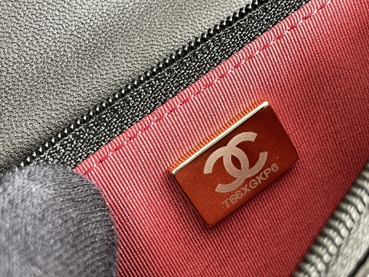 El oro Preloved de la corderina calificó el bolso de la aleta de Chanel 19 del bolso mini OEM