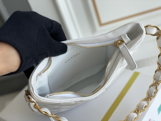 Pequeño hippie Tote Bag Shoulder Bag del axila del hobo de Chanel AS3562 Autumn Winter 2022