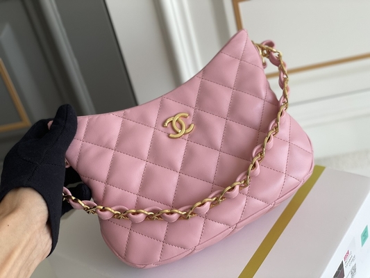 Pequeño hippie Tote Bag Shoulder Bag del axila del hobo de Chanel AS3562 Autumn Winter 2022