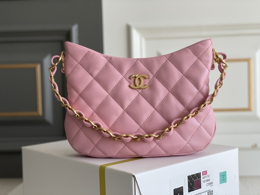 Pequeño hippie Tote Bag Shoulder Bag del axila del hobo de Chanel AS3562 Autumn Winter 2022