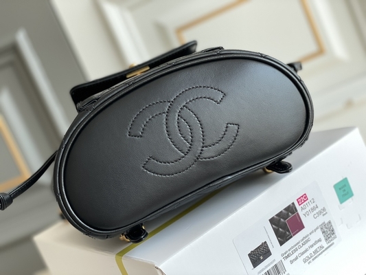 Chanel Leather Flap Designer Brand hace excursionismo a Diamond Quilted For Women 1994-1996