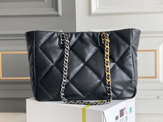 Estilo casual de la oficina de partido de Chanel Classic Lambskin Bag Plain de la corderina