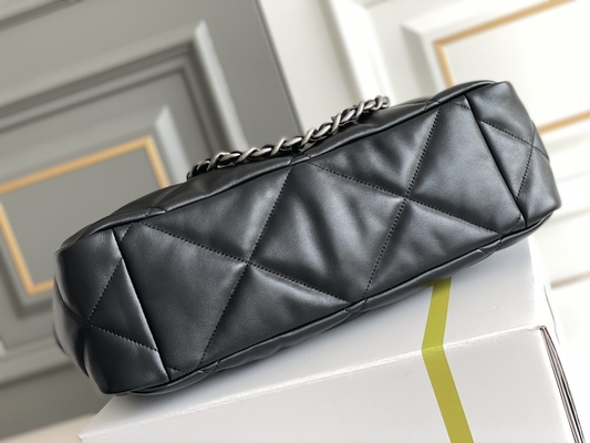 Estilo casual de la oficina de partido de Chanel Classic Lambskin Bag Plain de la corderina