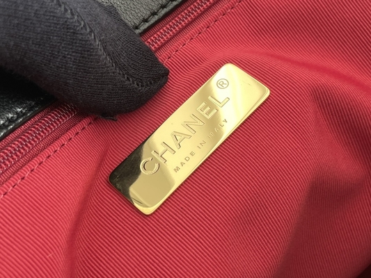 Estilo casual de la oficina de partido de Chanel Classic Lambskin Bag Plain de la corderina