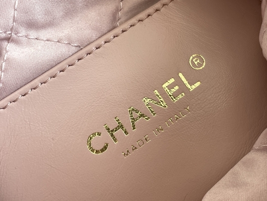 Amarillo negro blanco del MINI rosa de la piel de becerro 22S de Chanel Branded Ladies Handbag 22B