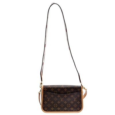 Lona del monograma del bolso de Mini Sling Bag Branded Classic Diane LV del telar jacquar