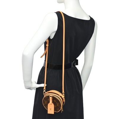 Bolso blando granuloso M44699 del LV Lockme de la lona del monograma de la piel de becerro