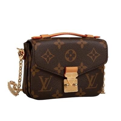 Cruz de Mini Designer Monogram Bag Micro Metis LV - la bolsa para transportar cadáveres Brown