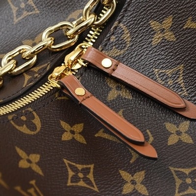 Piel de vacuno Tote Handbag de la media luna de Monogram Bag Presbyopic del diseñador del LV