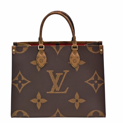 Diseñador reverso Monogram Bag en camino milímetro Louis Vuitton Shopping Bag de la lona