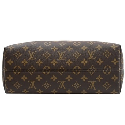 Café oscuro cubierto monograma de BoéTie milímetro Tote Bag M45987 de la lona