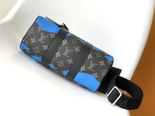 El eclipse del monograma de la salida del sol calificó el sitio de Bag LV Keepall Bandoulière 25 del mensajero con una visión