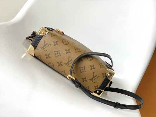 Bolso lateral revestido del monograma del tronco de Louis Vuitton M46358 LV de la presbiopía de la travesía de la lona