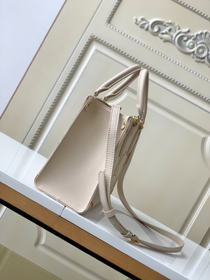 Monograma gigante en camino milímetro Louis Vuitton Messenger Bag For Ipad Mini del azafrán poner crema