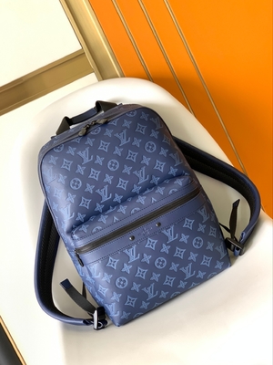 Cuero del becerro de la sombra del monograma de la mochila de Louis Vuitton Racer Designer Brand para el muchacho del hombre