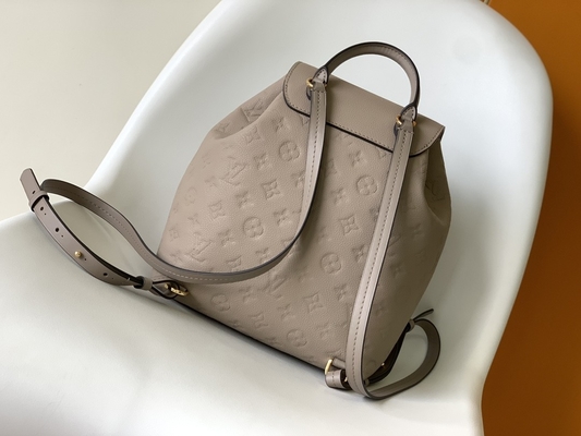 Negro rosado de Brand Backpack Louis Vuitton Monogram Montsouris Backpack del diseñador del LV