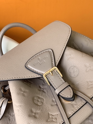 Negro rosado de Brand Backpack Louis Vuitton Monogram Montsouris Backpack del diseñador del LV