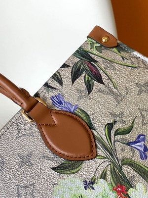 El OEM Louis Vuitton Onthego Empreinte Silver floral cubrió la lona Tote Bag