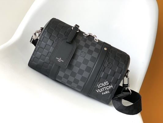 Mensajero para hombre calificado Bag del tablero de damas del LV Keepall BandoulièRe 25