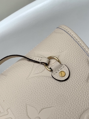 Preloved calificó la lona Neverfull milímetro Tote Bag beige del monograma