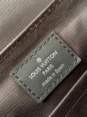 Mensajero Bag Graphite Black del distrito P.M. Damier de Louis Vuitton Branded Mens Bag