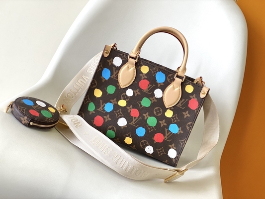 Monograma del LV X Yayoi Preloved Branded Bag Kusama OnTheGoMM multicolor