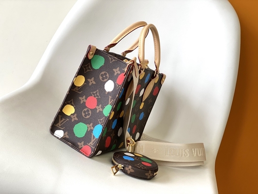 Monograma del LV X Yayoi Preloved Branded Bag Kusama OnTheGoMM multicolor