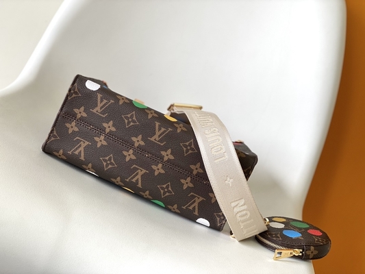 Monograma del LV X Yayoi Preloved Branded Bag Kusama OnTheGoMM multicolor
