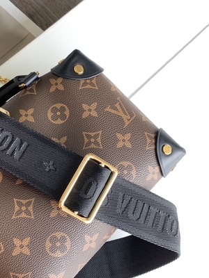 Negro menudo de Brown del monograma de Louis Vuitton Custom Branded Bags Malle Souple Empreinte