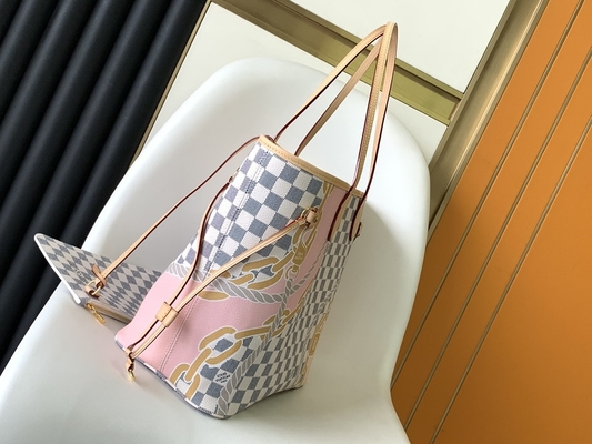 Tahití limitó bolsos calificados de encargo Louis Vuitton Neverfull a cuadros milímetro