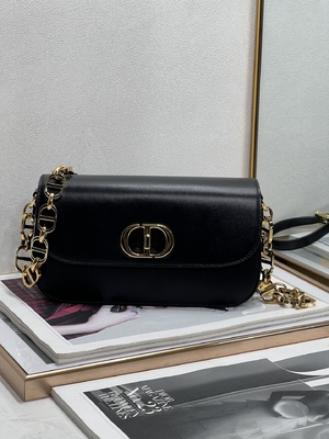 Aduana de cuero blanca del bolso de las señoras Dior Micro Montaigne 30