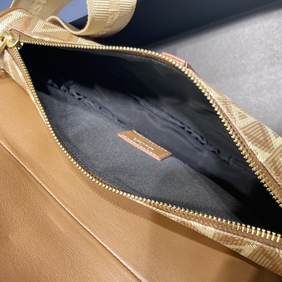 Bolso Diamond Canvas And Smooth Leather Dior Wallet Saddle de la honda de la silla de montar del CD